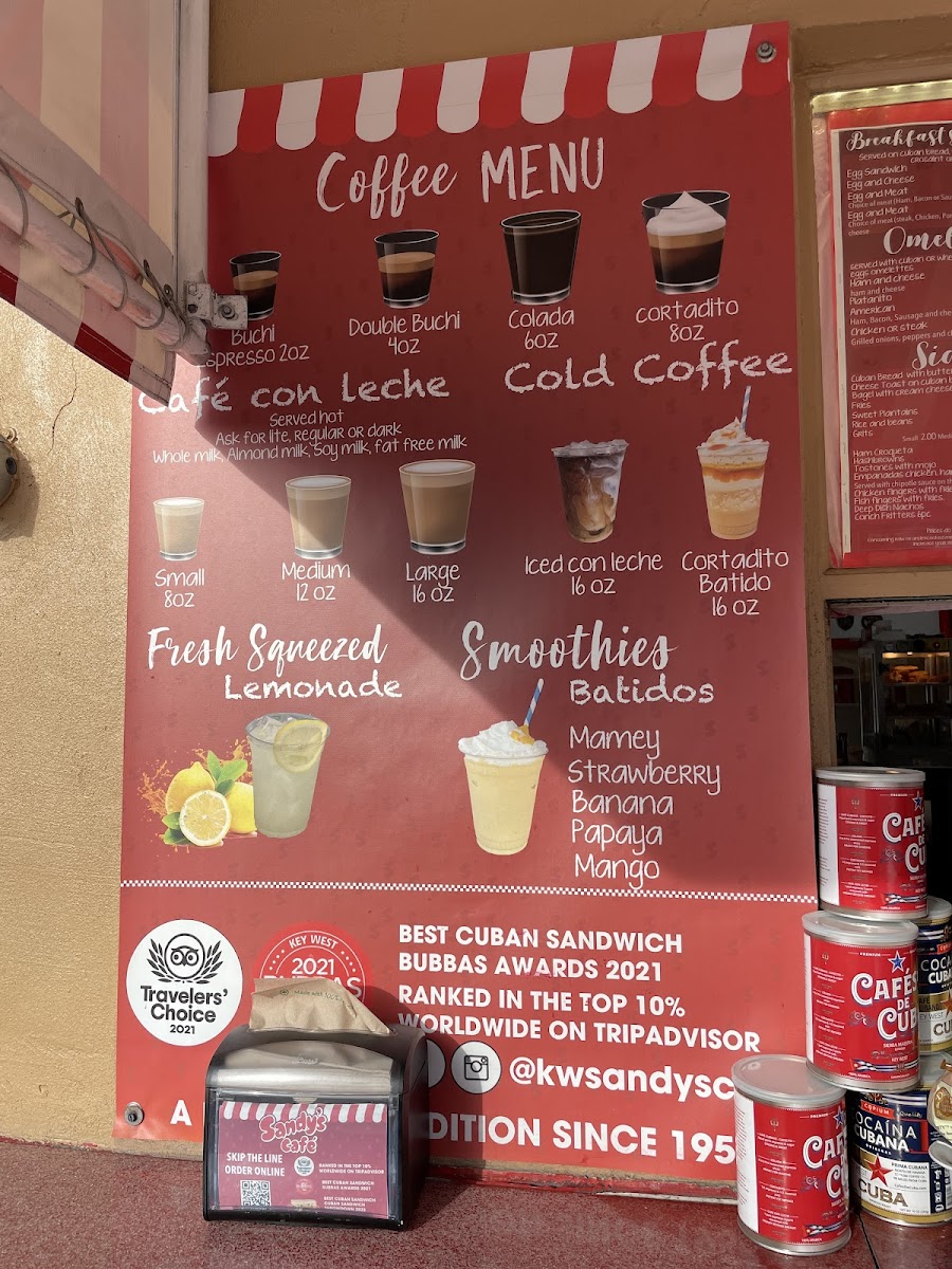 Sandy's Café Menu - Image 6